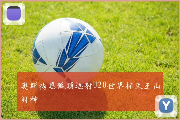 奥斯梅恩弧顶远射U20世界杯天王山封神