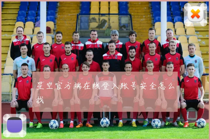 星空官方端在线登入账号安全怎么找